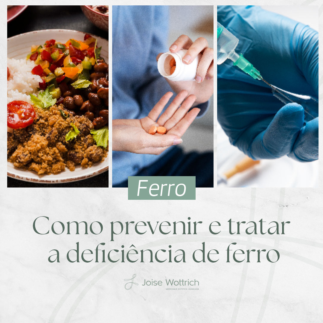 Deficiência de ferro: como prevenir ou tratar